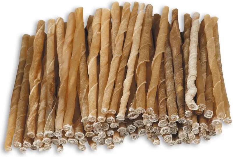 Roll Sticks - 5 Inch 4-6mm - hondensnack - 100 stuks de Antos – photo produit