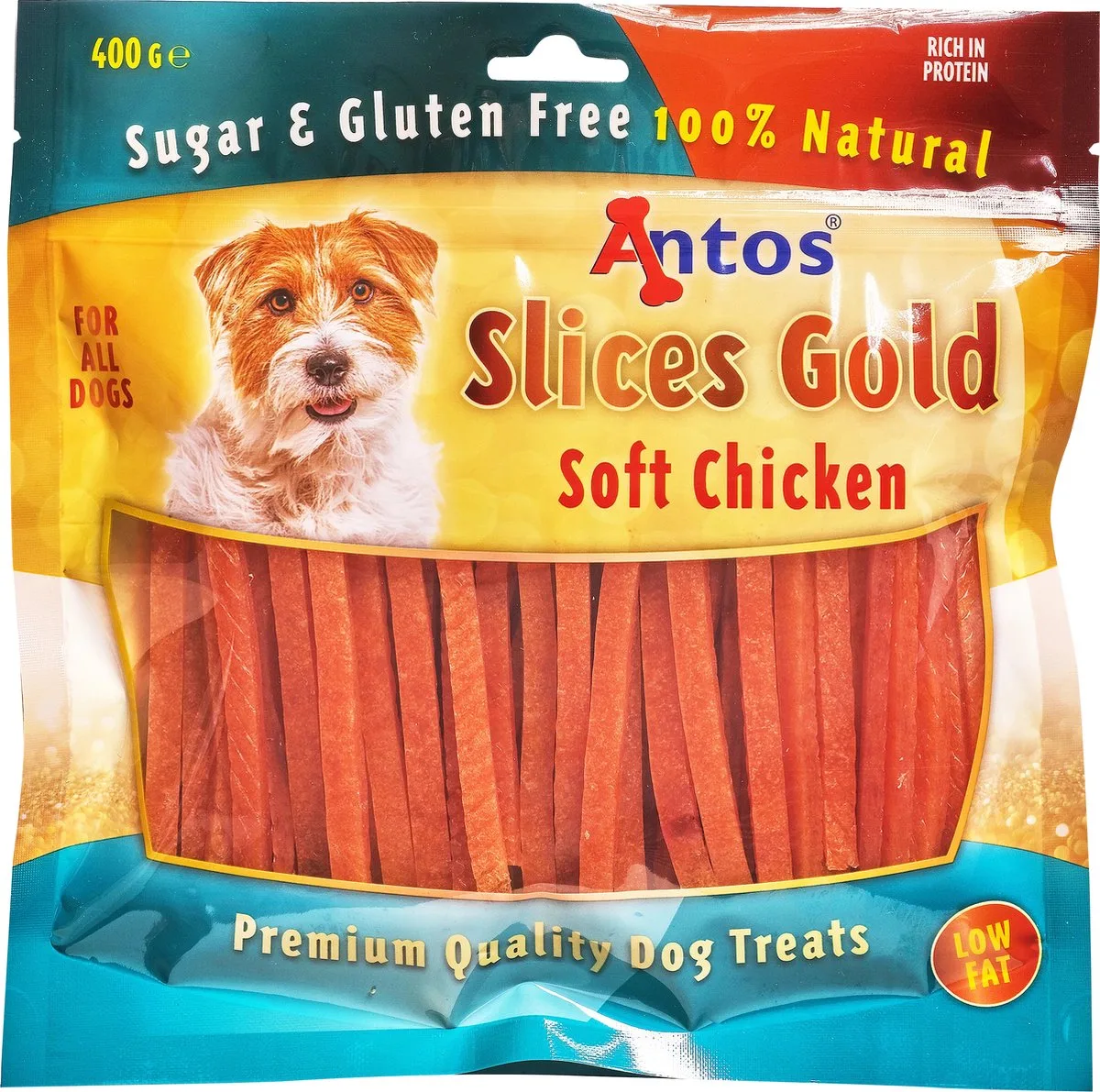 Slices Gold 400 gram de Antos – photo produit
