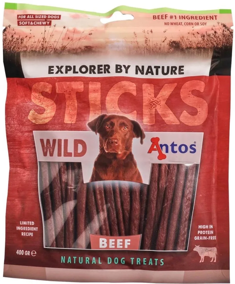 Wild Soft Sticks Rund 96% Vlees Graanvrije Honden Training Beloning Snacks Hond Beloningssnacks Dog by Antos – product photo