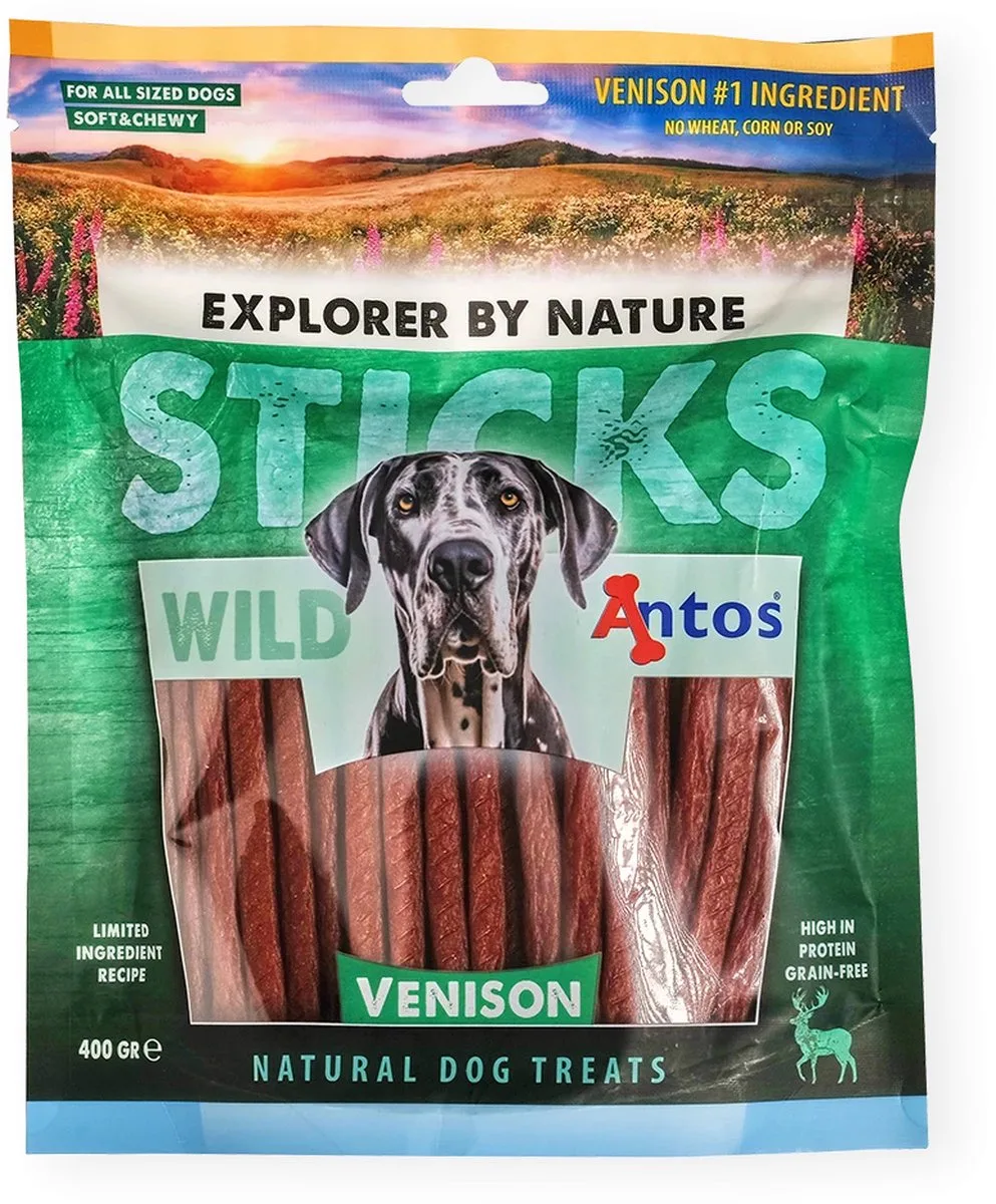 WILD Sticks Hert 400 gram von Antos – Produktfoto