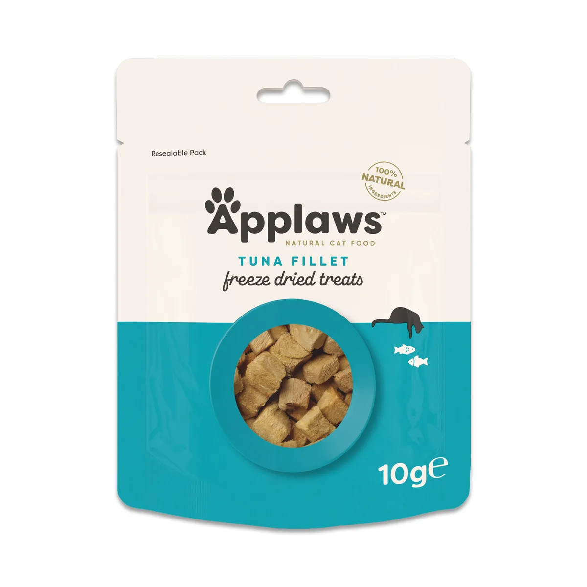 10g Applaws Cat Natural gevriesdroogde traktaties met tonijnfilet kattensnacks van Applaws – productfoto