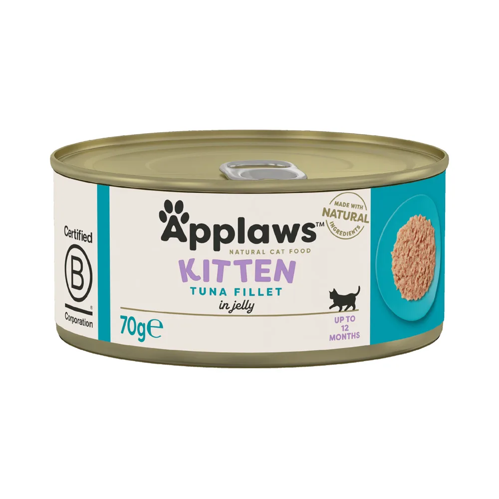 6x70g in Gelei Kitten Tonijn Applaws Kattenvoer van Applaws – productfoto