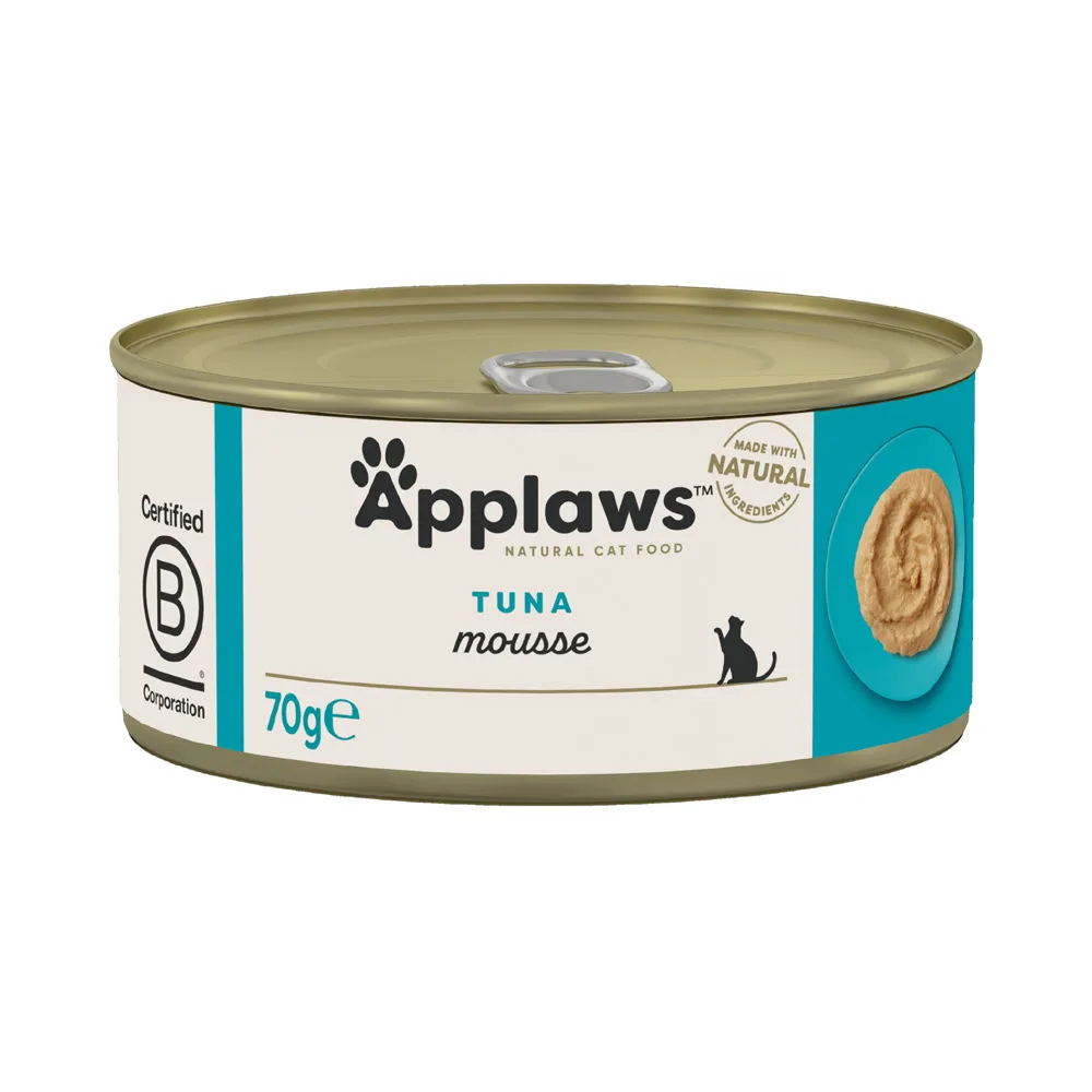 6x70g Mousse Tonijn Applaws Kattenvoer van Applaws – productfoto