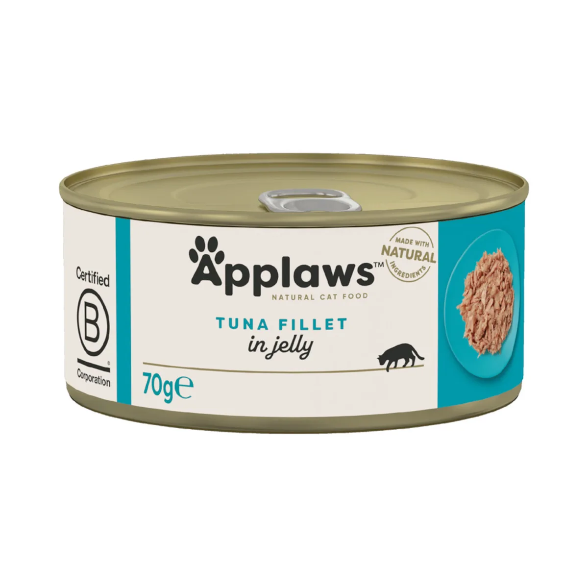 6x70g Tonijn in Gelei Applaws Kattenvoer by Applaws – product photo