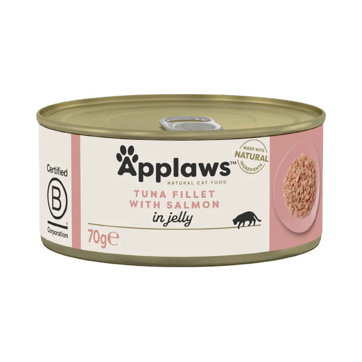 6x70g Tonijn/Zalm in Gelei Applaws Kattenvoer by Applaws – product photo