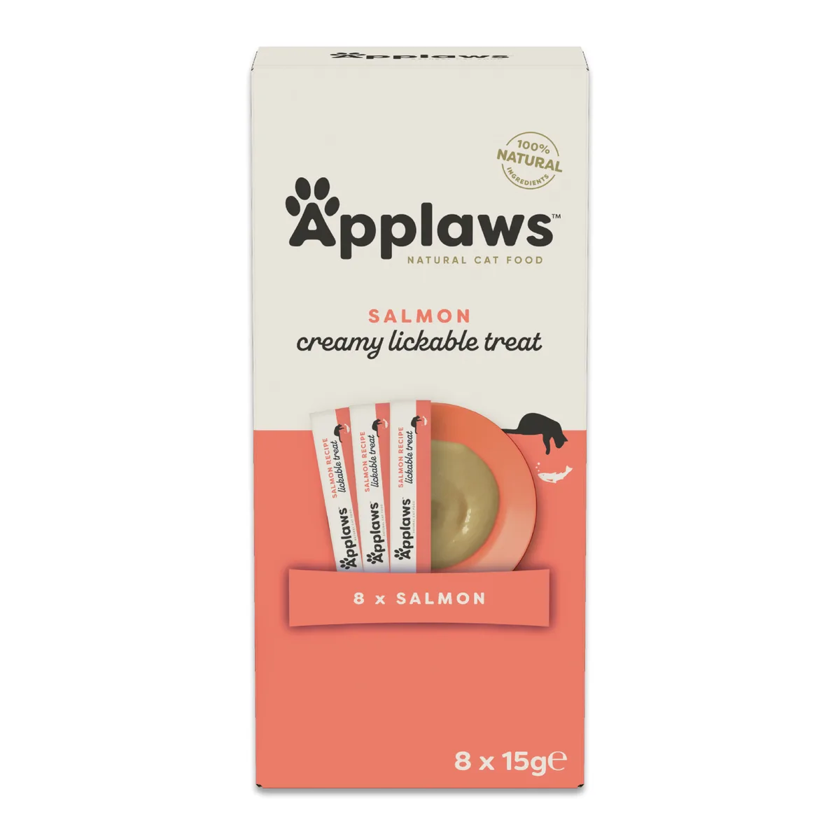 8x15g Applaws Creamy Treat Zalm Kattensnacks van Applaws – productfoto