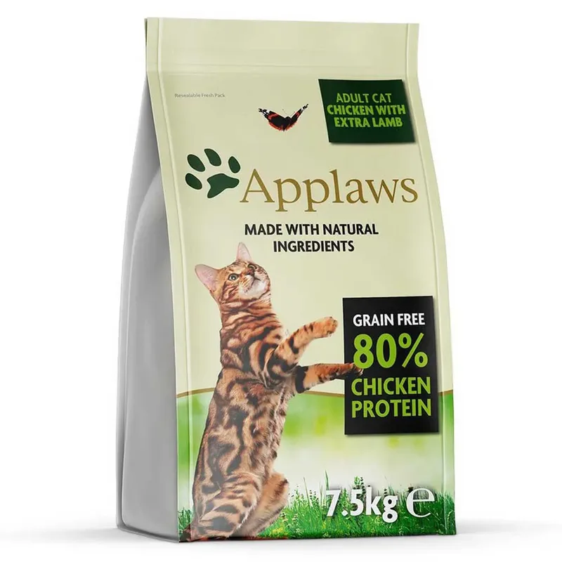 Adult Chicken Lamm Katzenfutter 7.5kg von Applaws – Produktfoto