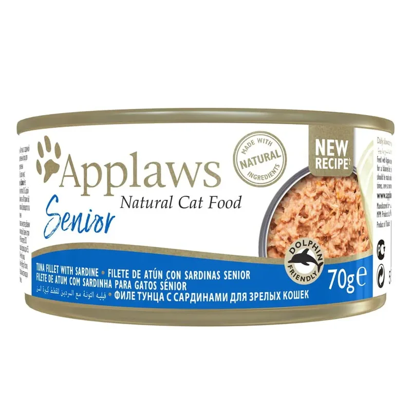 Applaws 24x70g Nat Kattenvoer Met Tonijn En Sardine by Applaws – product photo