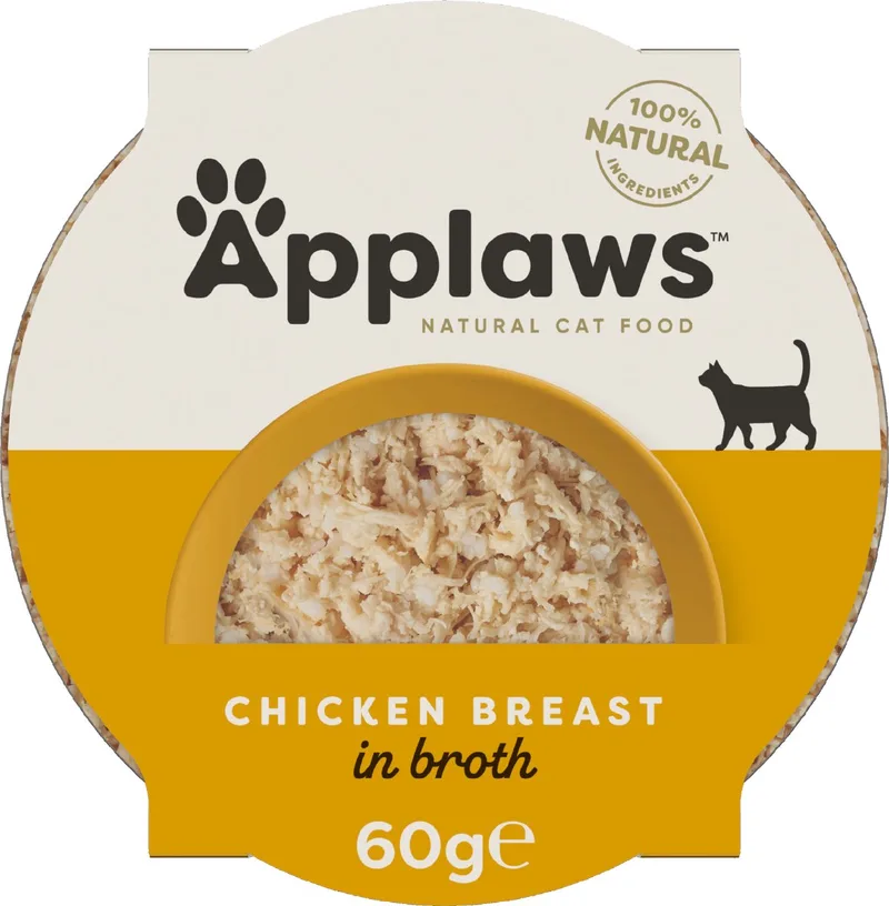 cat pots chicken / rice kattenvoer 60 gr by Applaws – product photo