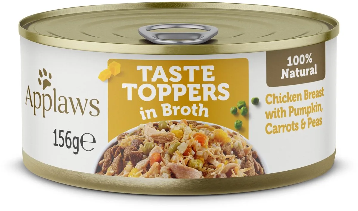 Boîte de Poulet avec Légumes pour Chiens 156 GR de Applaws – photo produit