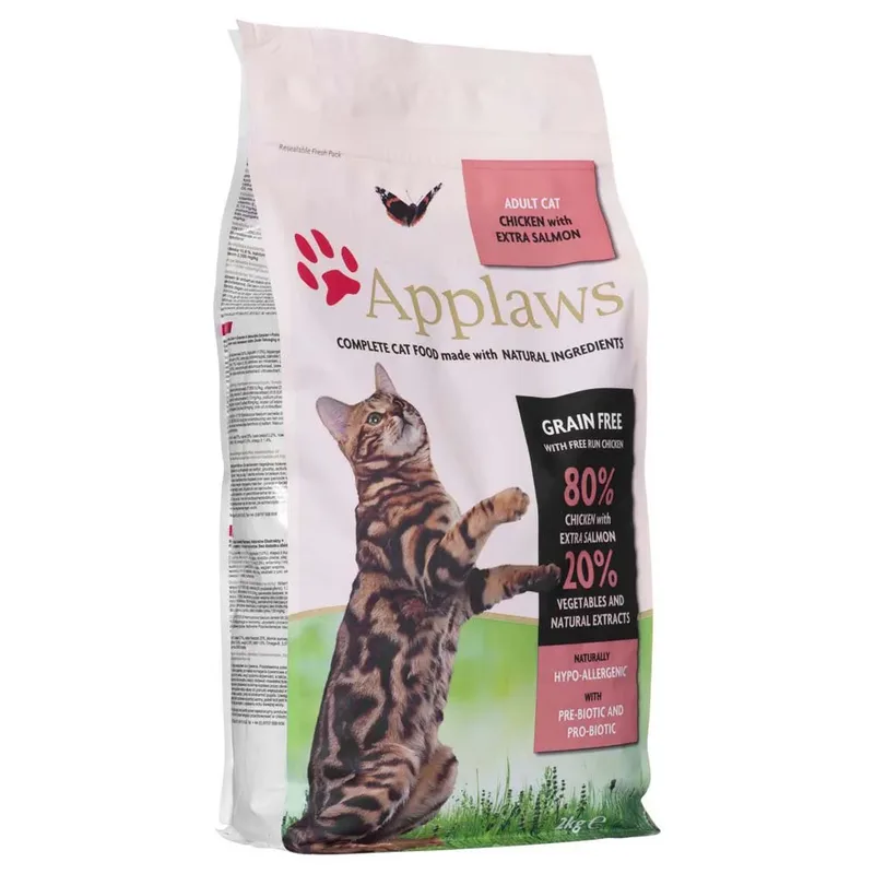 gaanvrij - Kip en Zalm - Kattenvoer - 2 kg by Applaws – product photo 2 of 3