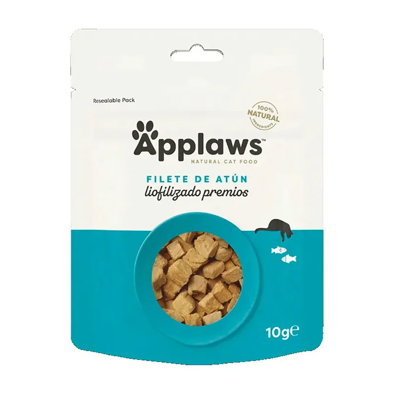 Gefriergetrocknetes Thunfischfilet Katzenfutter 12x10g by Applaws – product photo