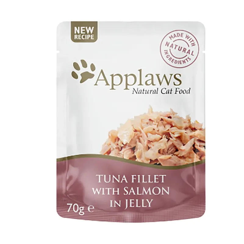 Poche De Gelée-thon Saumon 178-278 Nourriture Humide Pour Chat de Applaws – photo produit