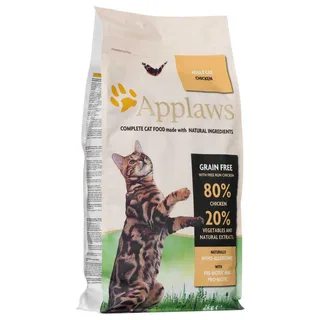Graanvrij Kip - Kat - Volledig droogvoer - 2 kg von Applaws – Produktfoto 2 von 3