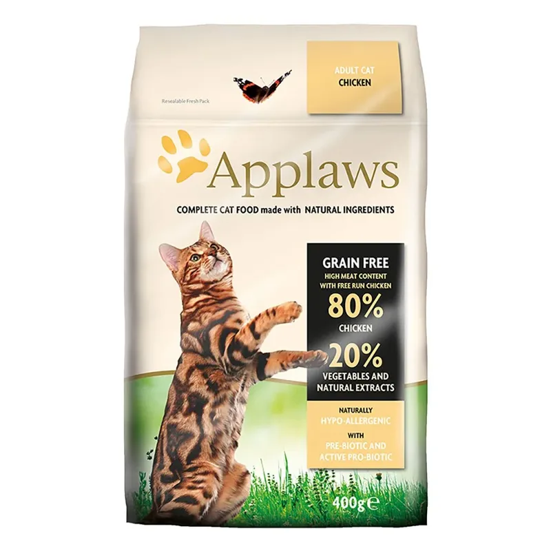 Kattenvoer Voor Volwassen Katten Met Kip 400g by Applaws – product photo