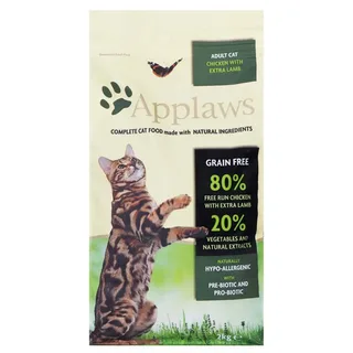 Nourriture Pour Chats Adultes Au Poulet Et à L´agneau 2kg de Applaws – photo produit 1 sur 3