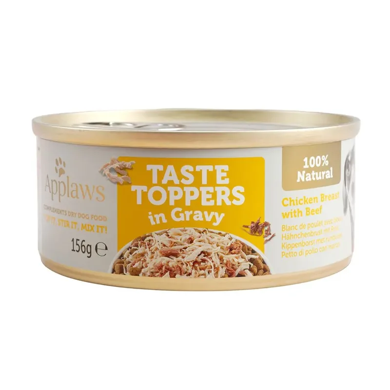 Nourriture Humide Pour Chiens Avec Sauce Au Poulet Et Au Boeuf 12x156g de Applaws – photo produit