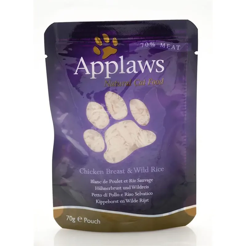 Kip- En Wilde Rijst Kattenvoer 178-007 by Applaws – product photo