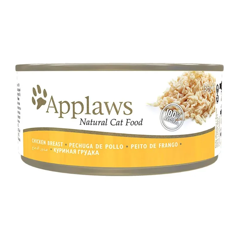 Aliment Humide Pour Chat Poulet 24x156 G de Applaws – photo produit