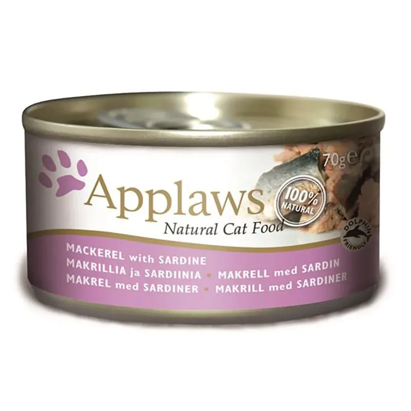 Makreel & Sardien 171-015 Natvoer Voor Katten fra Applaws – produktbillede