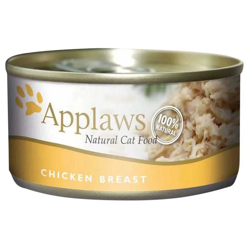 Nassfutter Für Katzen Mit Hühnerbrust 156g von Applaws – Produktfoto