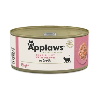 Nassfutter Für Katzen Mit Thunfisch Und Garnelen von Applaws – Produktfoto 1 von 2