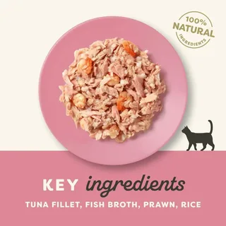Nassfutter Für Katzen Mit Thunfisch Und Garnelen von Applaws – Produktfoto 2 von 2