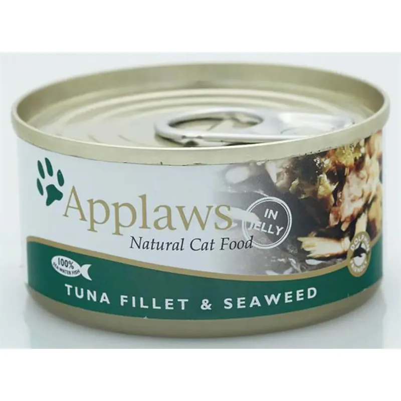 Nourriture Humide Pour Chats Au Thon Et Aux Algues 171-009 de Applaws – photo produit