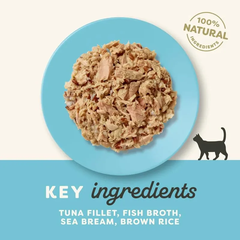 Natvoer Voor Katten Tonijn En Zeebrasem In Zakje de Applaws – photo produit 2 sur 2