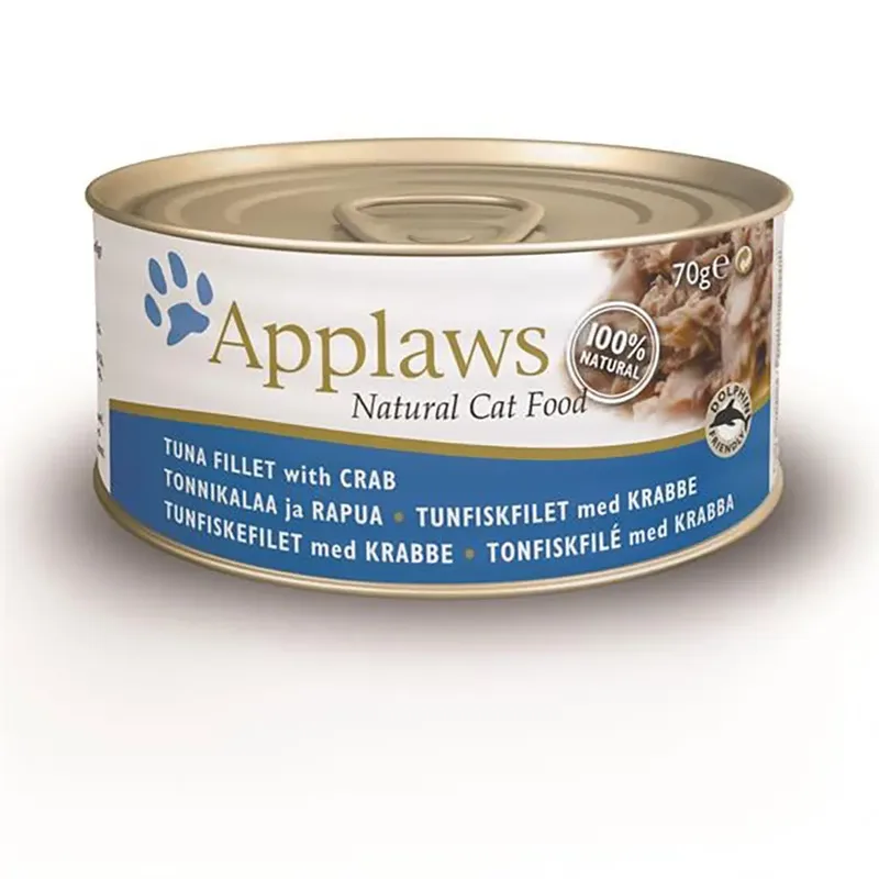 Nassfutter Für Katzen Thunfisch & Krabben 171-026 von Applaws – Produktfoto