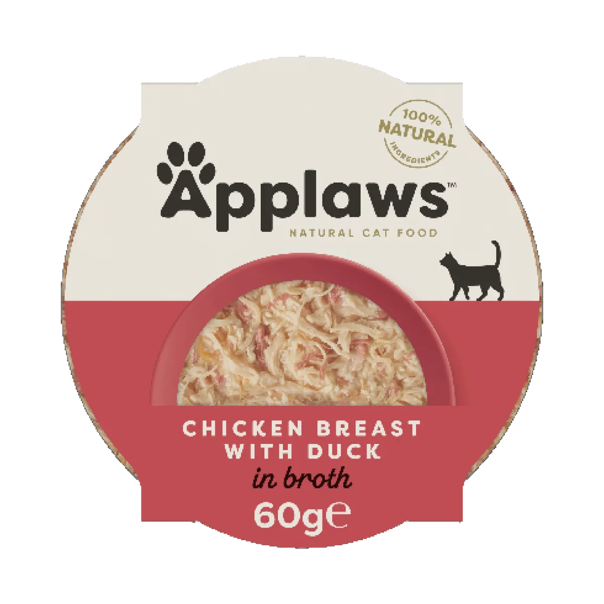 Pots Kip en eend 60 gr - per 10 stuks de Applaws – photo produit