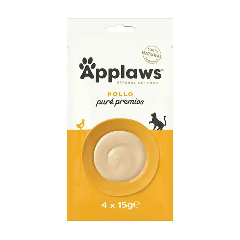 Pure Kippen Kattensnack 10x4x15g von Applaws – Produktfoto
