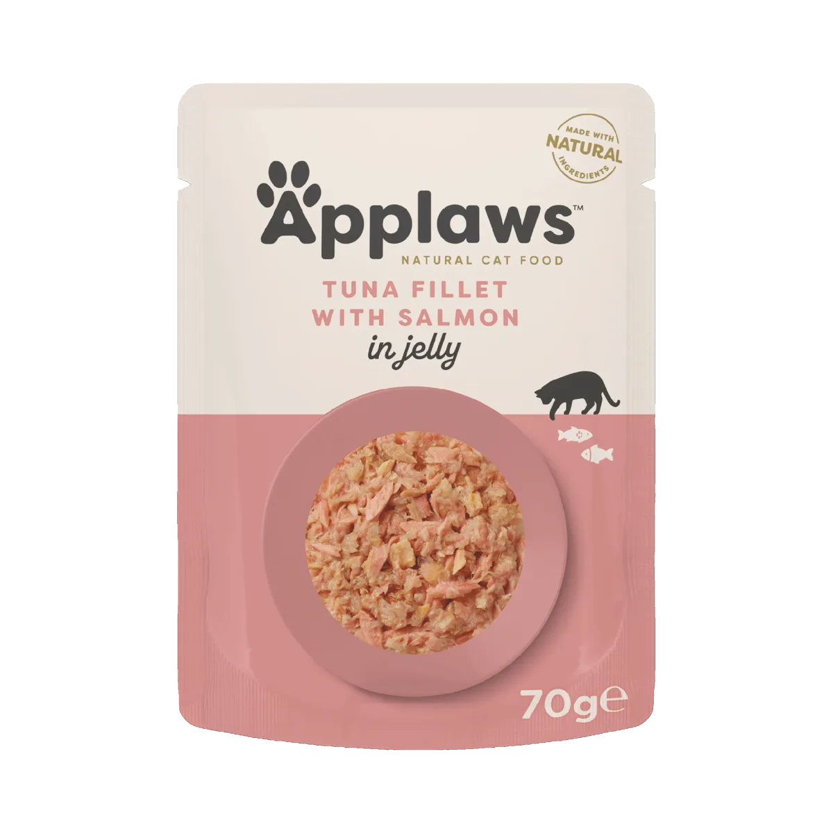 Quick Serve Jelly hele Tonijn en zalm 70 gr. - per 16 stuks de Applaws – photo produit