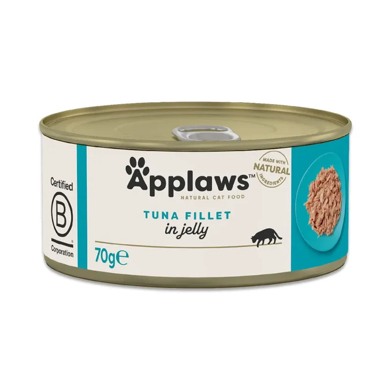 Tonijnfilet In Gelei 70 G Kattenvoer de Applaws – photo produit 2 sur 2