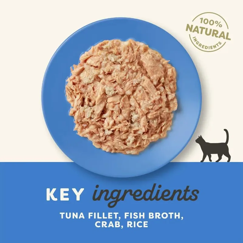 Tonijnfilet Met Krab In Bouillon 70 G Kattenvoer by Applaws – product photo 3 of 3