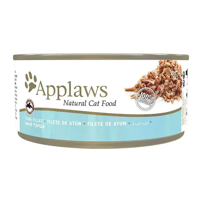 Tonijnsteak Kattensnack 156g 24 Eenheden by Applaws – product photo