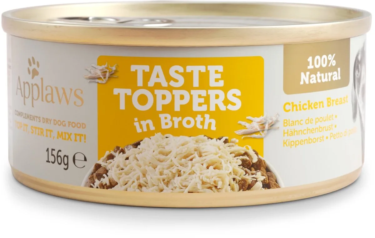 Topper Chicken Stew Nassfutter für Hunde 156 GR by Applaws – product photo