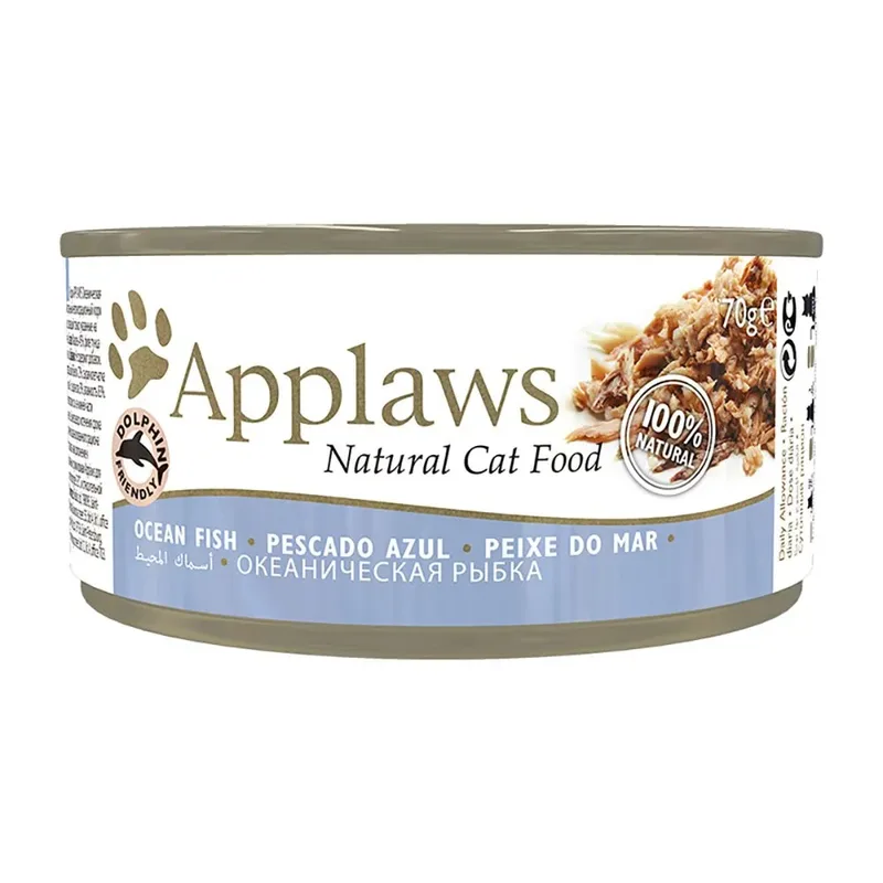 Vis 24x70g Natvoer Voor Katten by Applaws – product photo