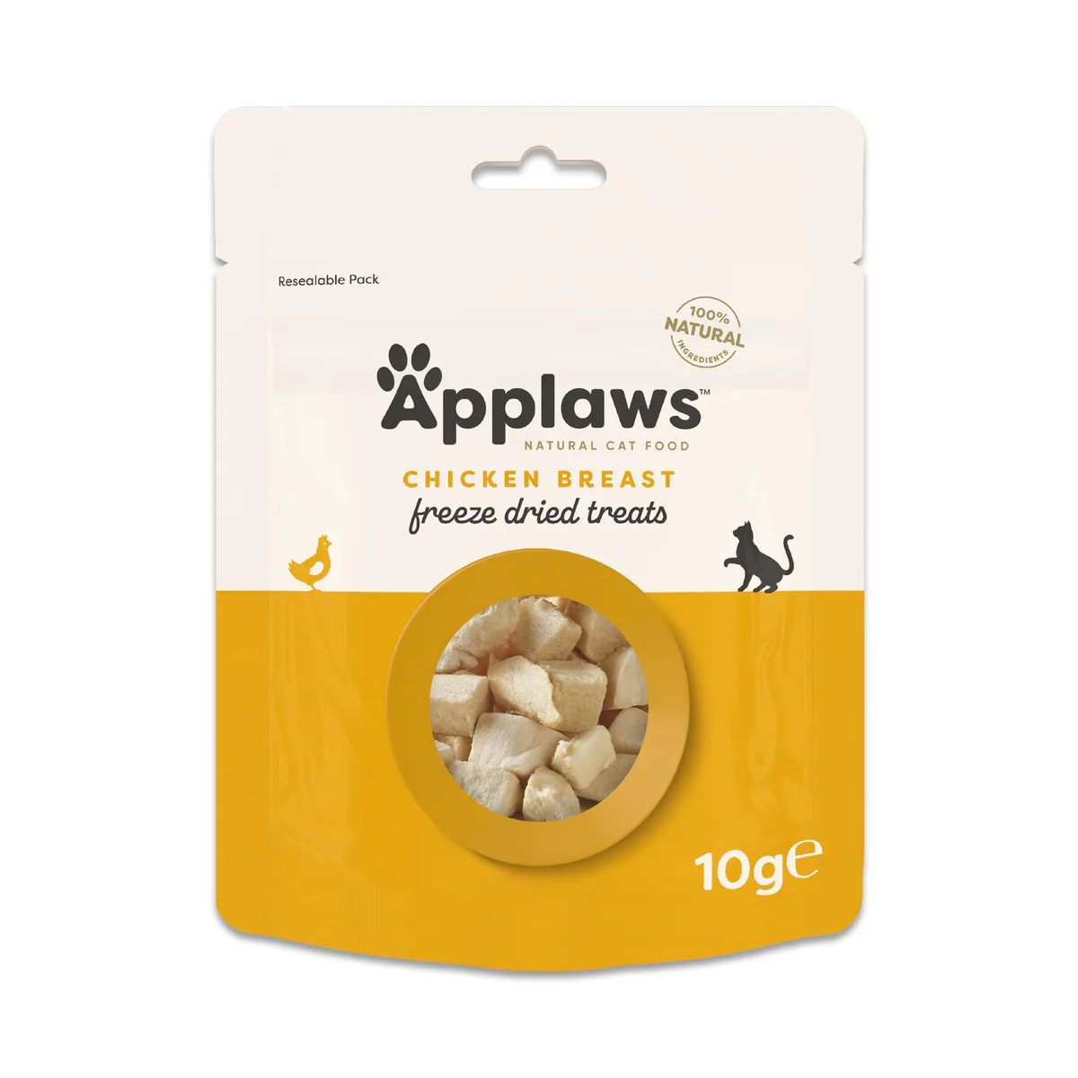 Voordeelverpakking: 3x10g Applaws Cat Natural gevriesdroogde traktaties met kipfilet kattensnacks by Applaws – product photo