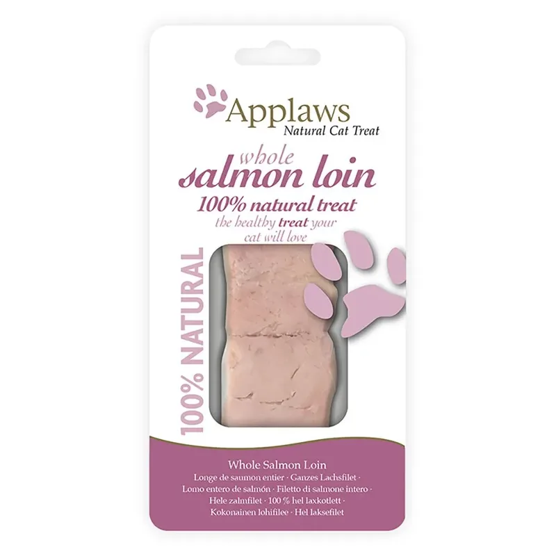 Zalmfilet 12x30g Katten Snack by Applaws – product photo