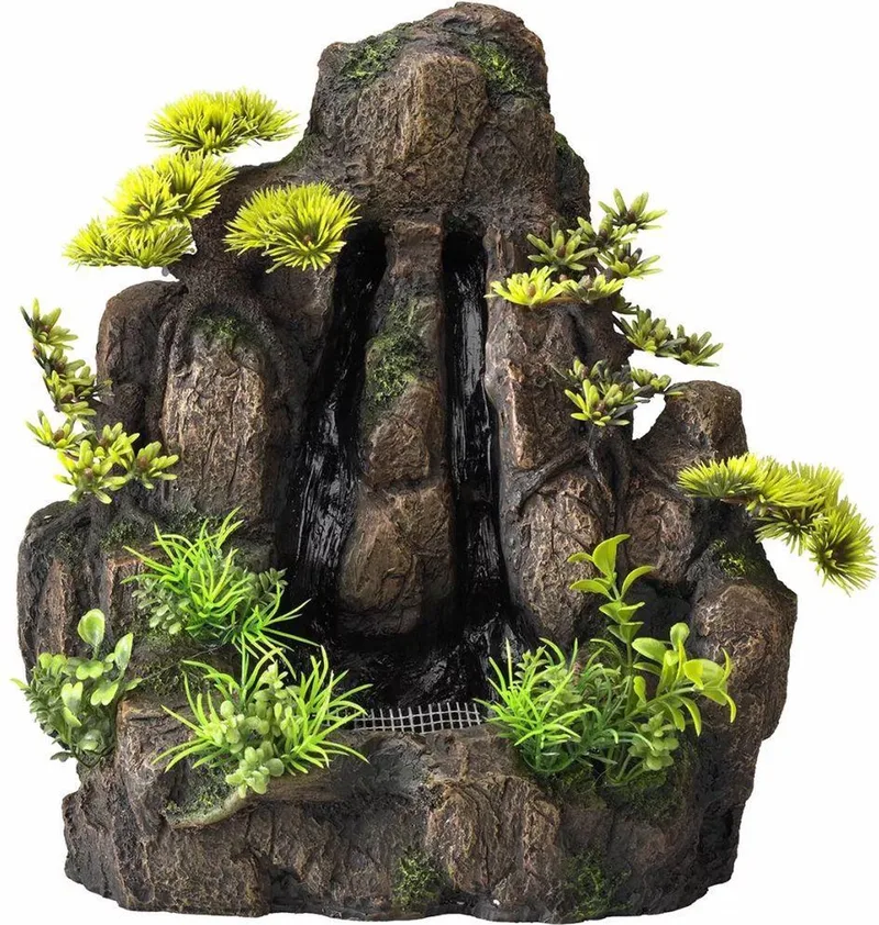 Aqua-d'ella-Aquarium-waterval-Forrest-Rock-met-2-stromen-234/434970 von Aqua Della in Braun – Produktfoto