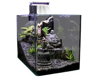 Aqua-Lux - LED Aquarium Lamp - 5 Lichtstanden - Instelbaar - Stijlvol Design fra Aqua Della i Sort – produktbillede 2 af 4