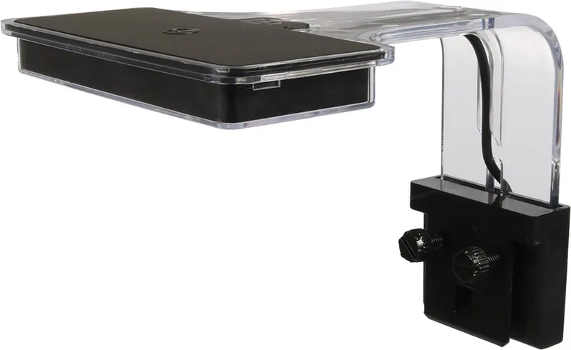 Aqua-Lux - LED Aquarium Lamp - 5 Lichtstanden - Instelbaar - Stijlvol Design de Aqua Della en Noir – photo produit