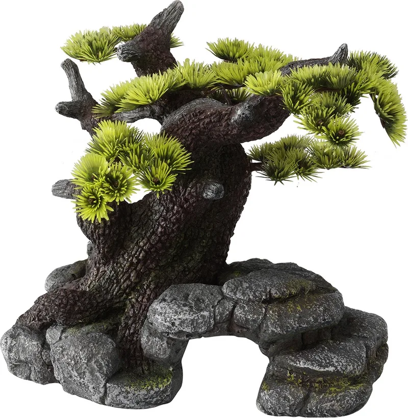 Aquarium decoratie Bonsai - 26 x 17,5 x 24cm de Aqua Della en <> – photo produit