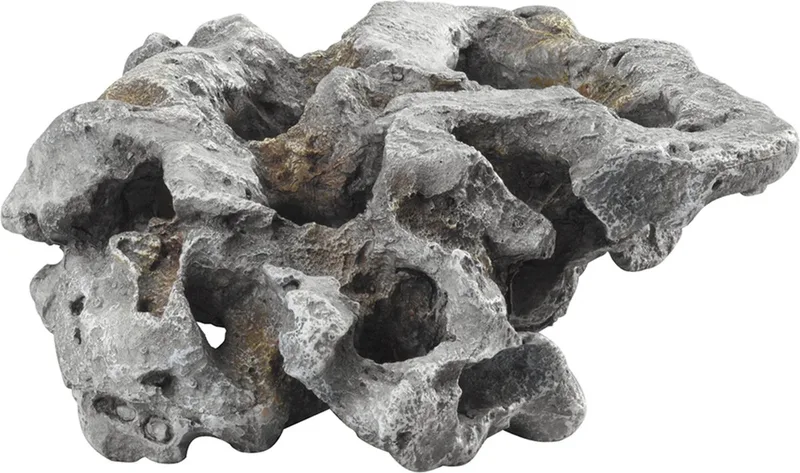 Aquarium decoratie Combo Lava - Grijs - 29,5 x 26 x 9cm de Aqua Della en <> – photo produit