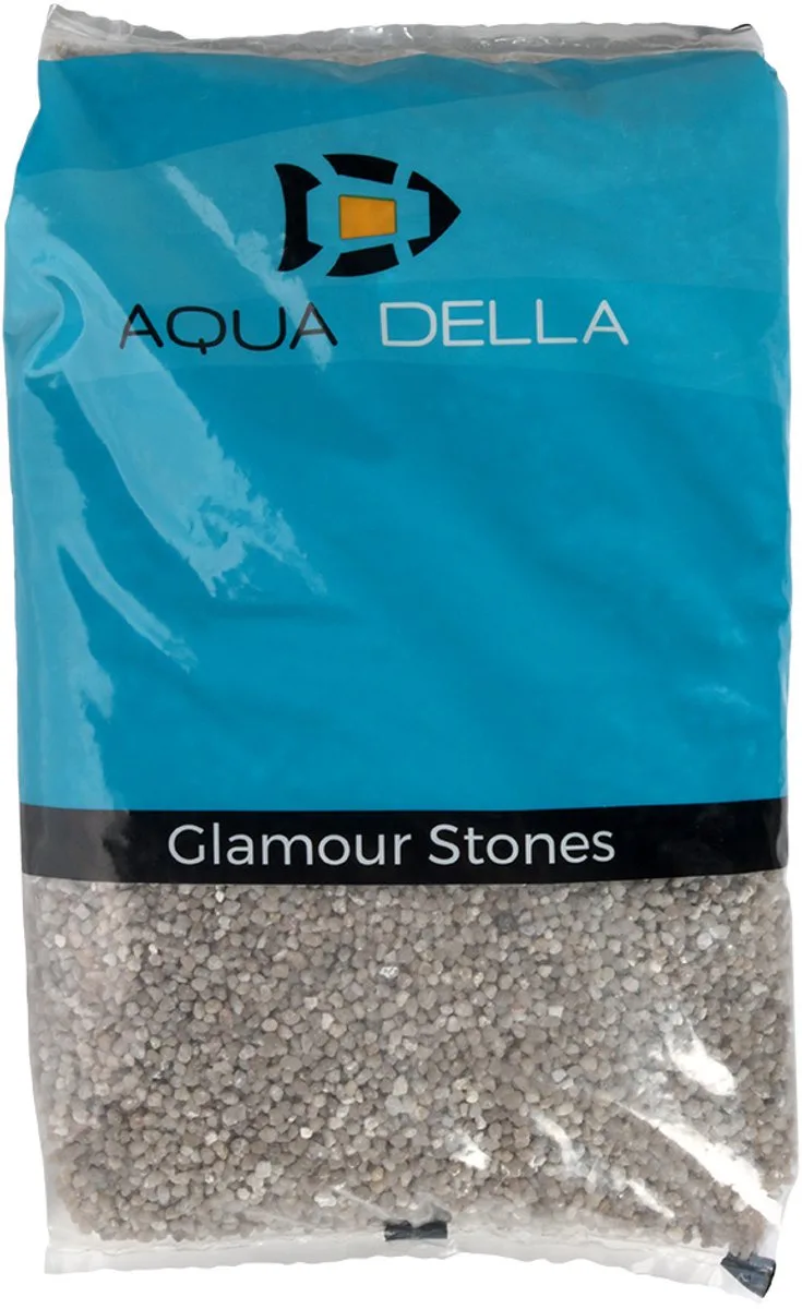 Aquariumbodembedekking - Vissen - Aquariumgrind Quartz Grey 2-3mm - 2kg - 1st de Aqua Della en Gris – photo produit