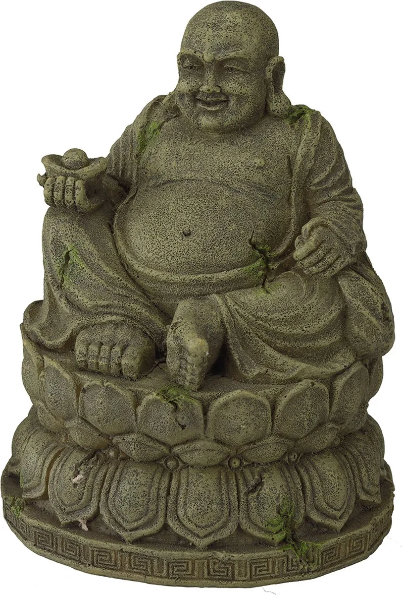 Aquariumdecoratie - Vissen - Bayon Buddha M - 9,5x9,5x12,5cm - 1st de Aqua Della en <> – photo produit