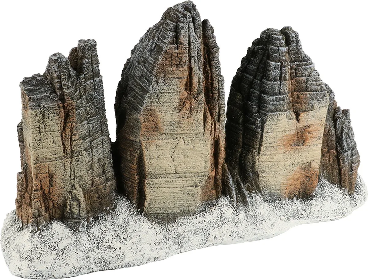 Aquariumdecoratie - Vissen - Dolomieten Rots L - 34x12x20cm - 1st van Aqua Della in Meerkleurig – productfoto