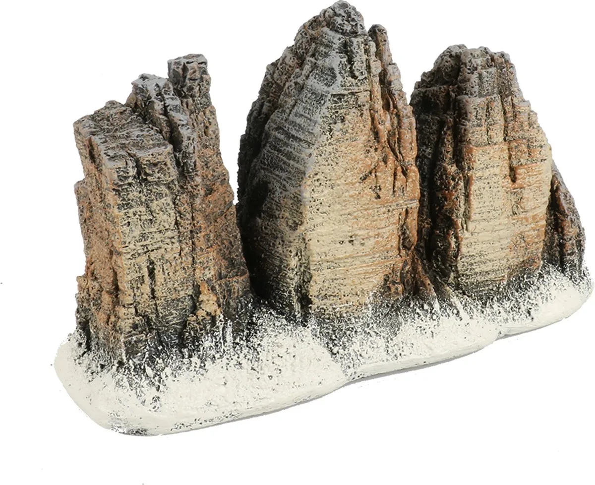 Aquariumdecoratie - Vissen - Dolomieten Rots S - 15,4x6,5x8,8cm - 1st van Aqua Della in Meerkleurig – productfoto