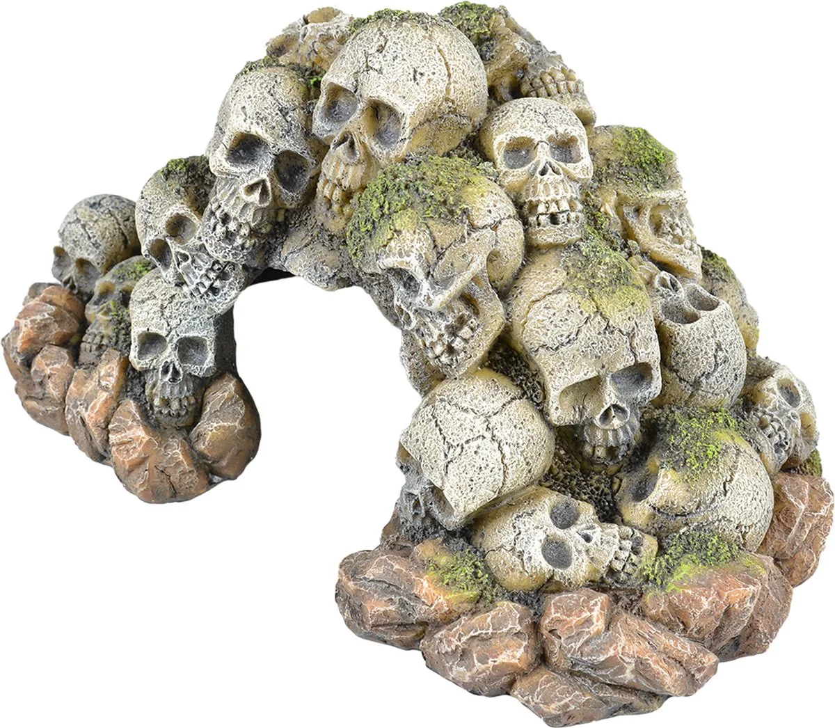 Aquariumdecoratie - Vissen - Doodshoofd Grot 24x17,3x13cm - 1st van Aqua Della in <> – productfoto
